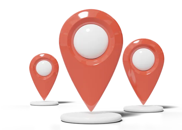 Location Pin  3D Icon