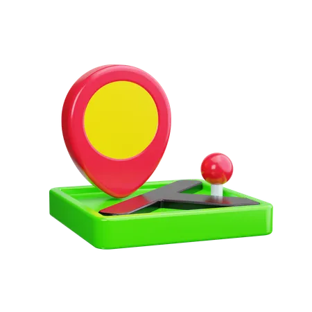 Location Pin  3D Icon