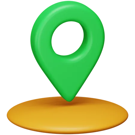 Location Pin  3D Icon