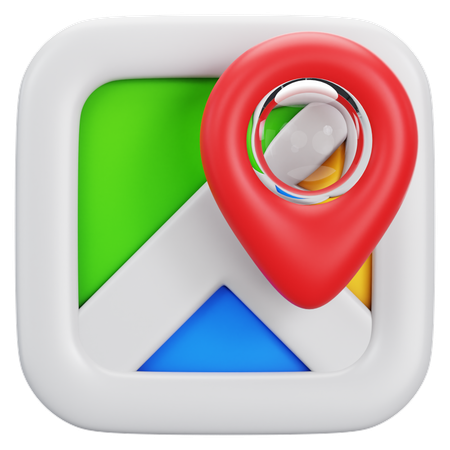 Location Pin  3D Icon