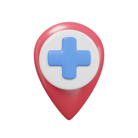 Location Pin  3D Icon