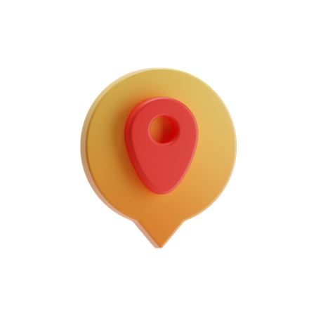 Location Pin  3D Icon