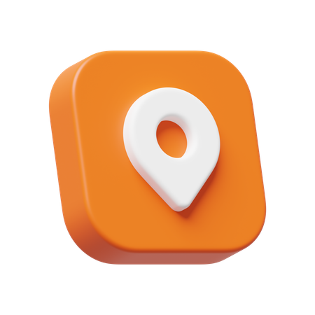 Location Pin  3D Icon