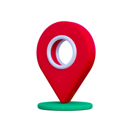 Location Pin  3D Illustration