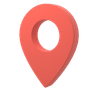 location-pin 3d illustration