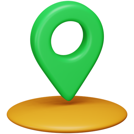 Location Pin 3D Icon