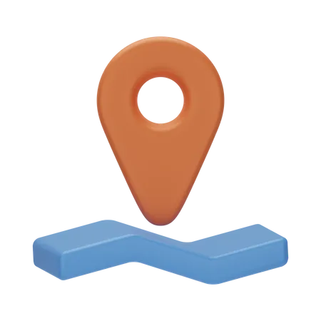 Location Pin 3 D Navigation 3D Icon