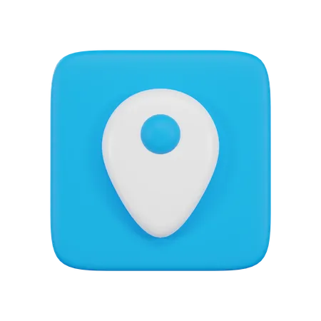 Location Pin 3 D Icon Illustration Object User Interface 3 D Rendering 3D Icon