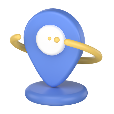 Location pinned  3D Icon