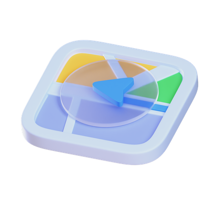 Location Pointer  3D Icon