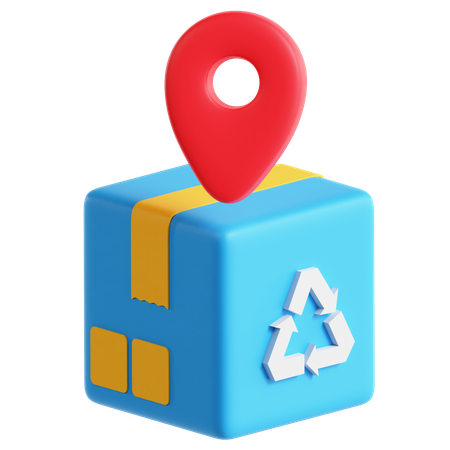 Location Product  3D Icon