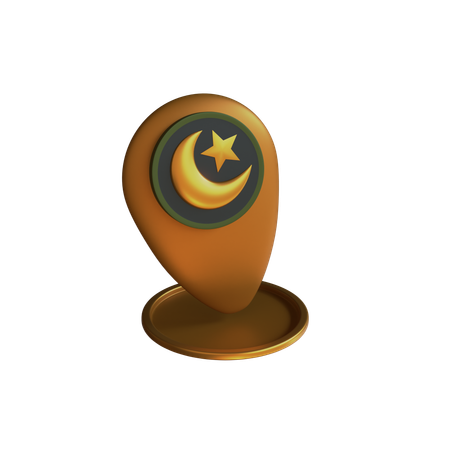Location Ramadhan  3D Icon