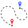 3d map route emoji