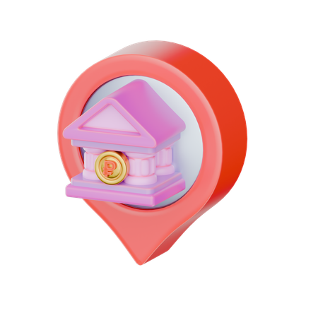 Location Rusia  3D Icon