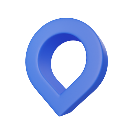 Location shape  3D Icon