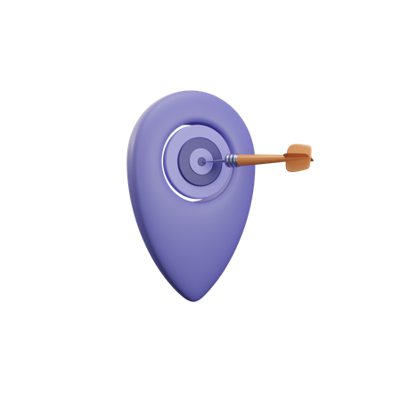 Location target  3D Icon