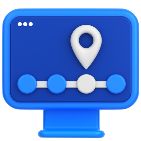 Location Tracker  3D Icon