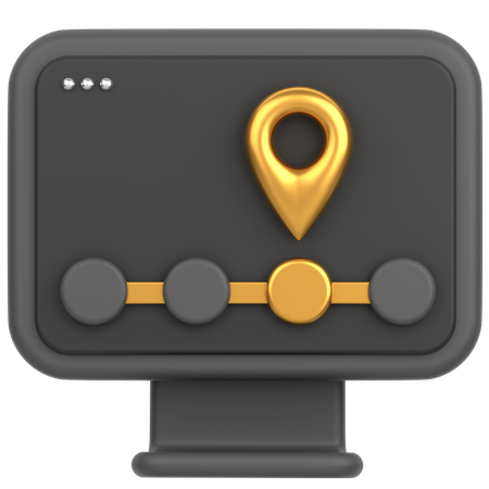 Location Tracker  3D Icon