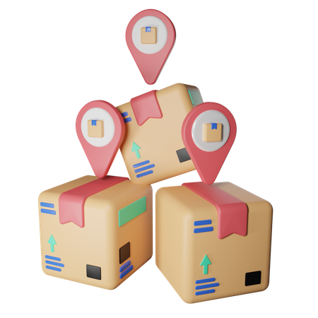 Location Tracking  3D Icon