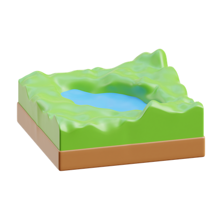 Loch Ness  3D Icon