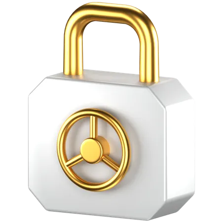 Lock  3D Icon