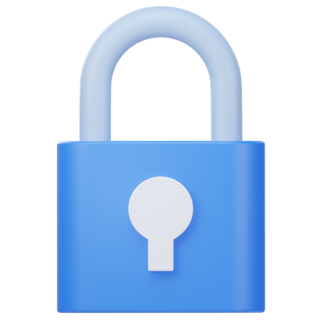 Lock  3D Icon