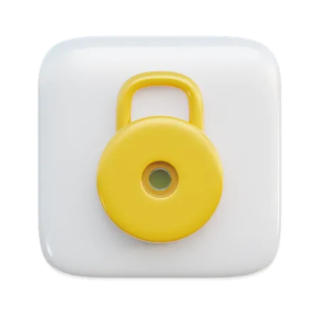 Lock 3 D Icon Which Can Be Used For Various Purposes Such As Websites Mobile Apps Presentation And Others 3D Icon