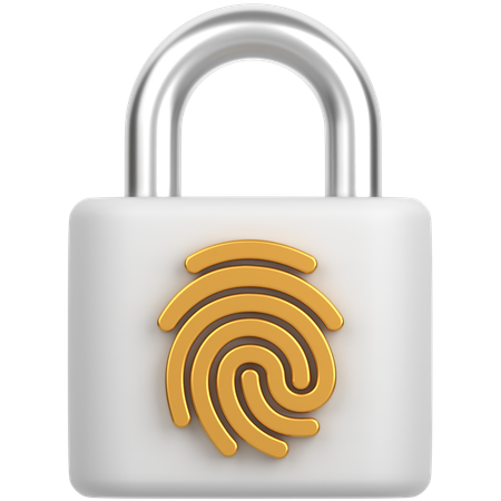 Lock  3D Icon