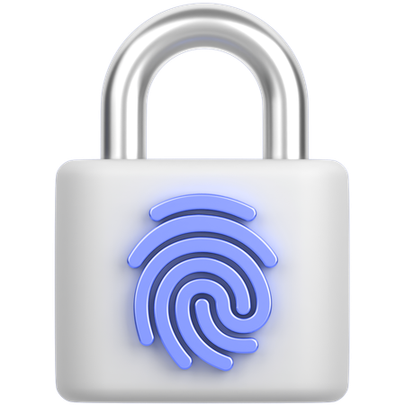 Lock  3D Icon