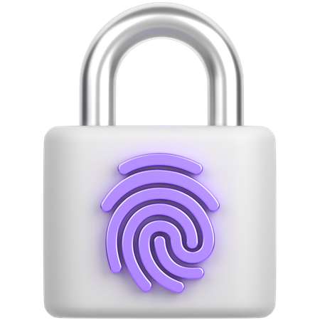Lock  3D Icon