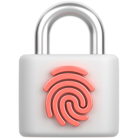 Lock  3D Icon