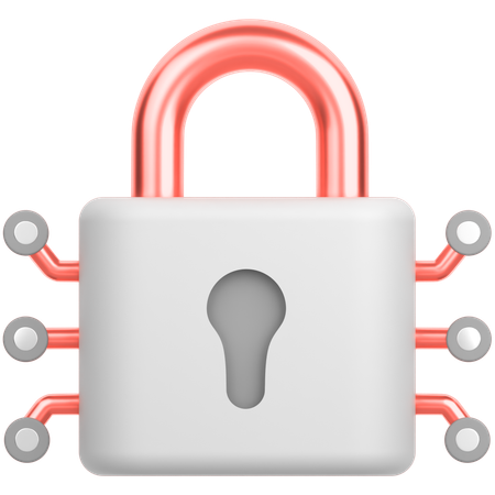 Lock  3D Icon