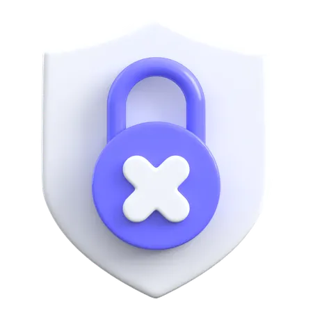 Lock  3D Icon
