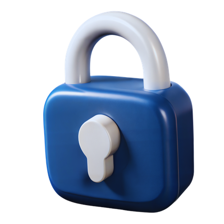 Lock  3D Icon