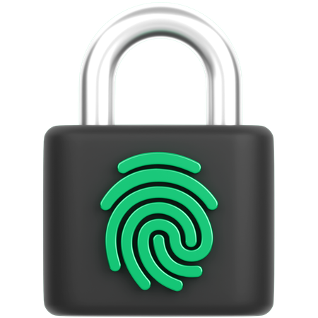 Lock  3D Icon