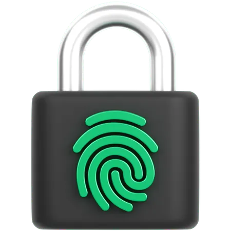 Lock  3D Icon
