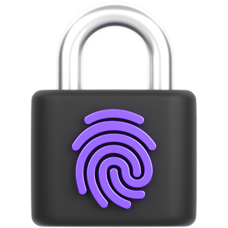Lock  3D Icon