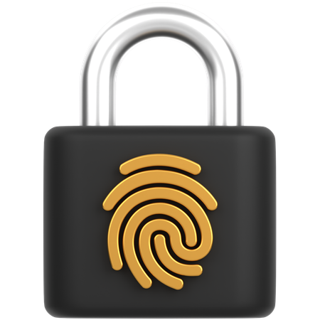 Lock  3D Icon