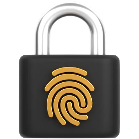 Lock  3D Icon