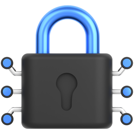 Lock  3D Icon