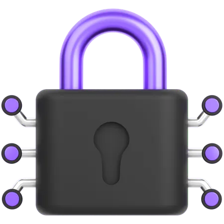 Lock  3D Icon