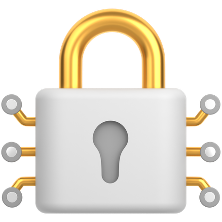 Lock  3D Icon