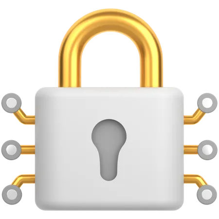 Lock  3D Icon