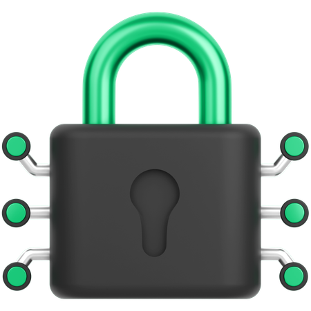 Lock  3D Icon