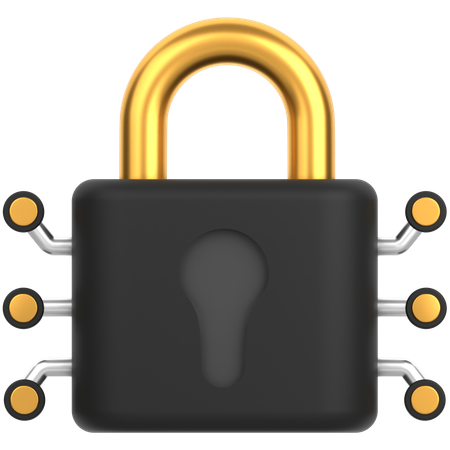 Lock  3D Icon