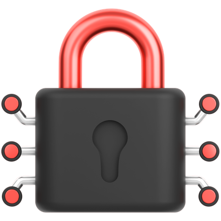 Lock  3D Icon