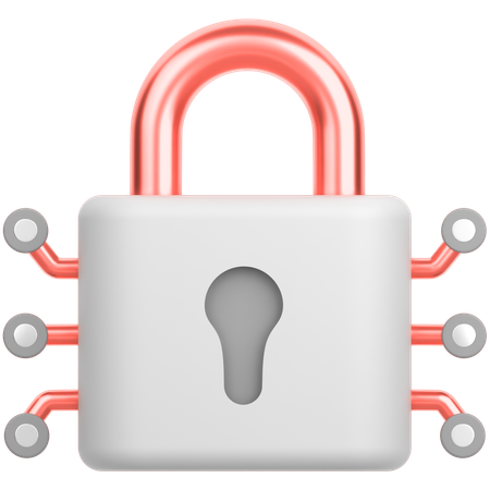 Lock  3D Icon