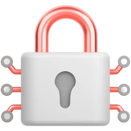 Lock  3D Icon