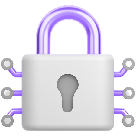 Lock  3D Icon