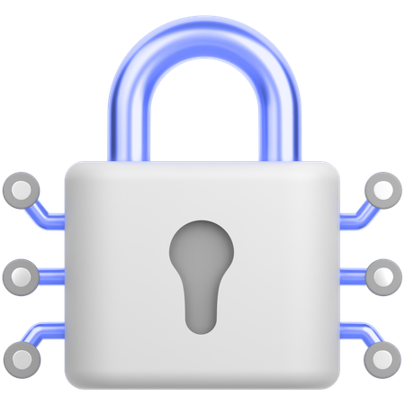 Lock  3D Icon